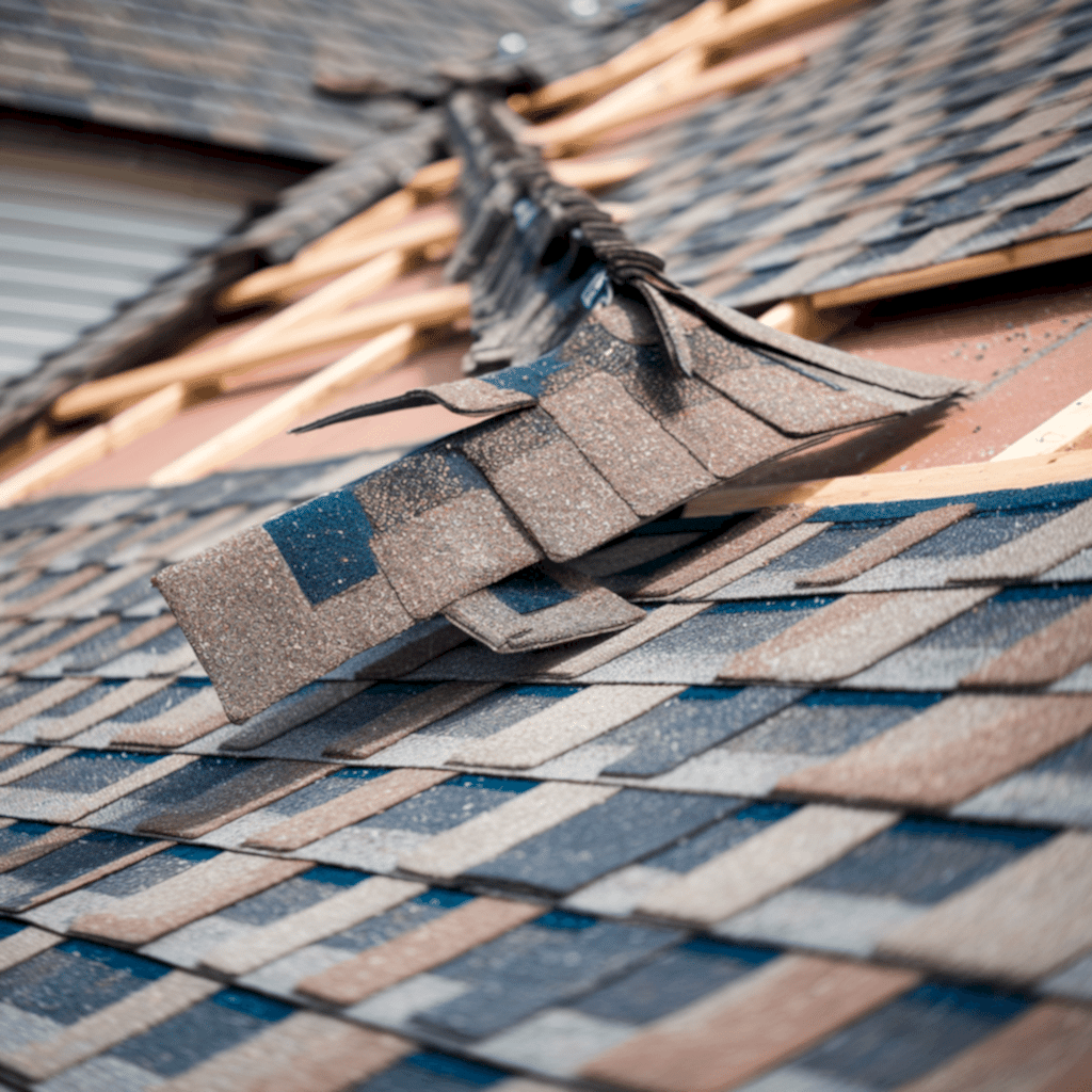 Wind-Damaged Shingles in Van Nuys: What Homeowners Actually Pay to Fix or Replace Them Wind-lifted and cracked asphalt shingles in need of replacement