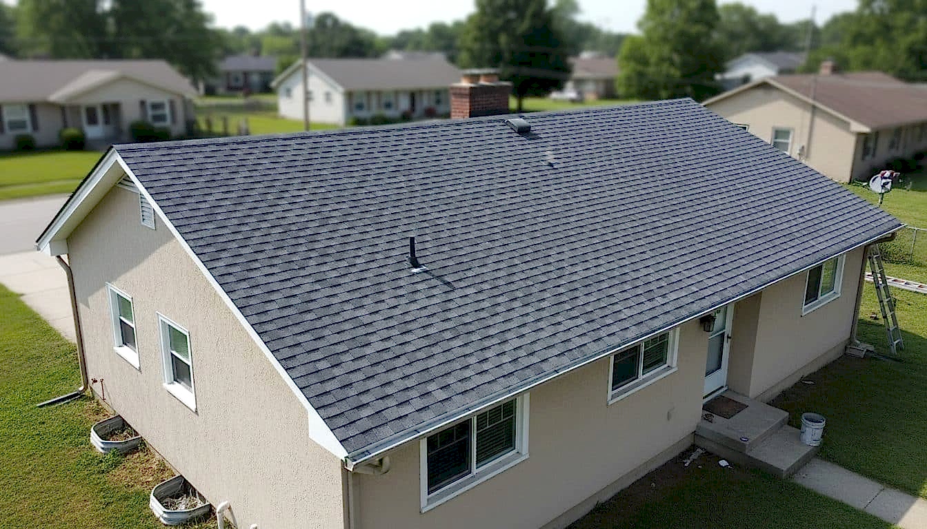 Roof Repair & Construction Inc. roofing project in Burbank