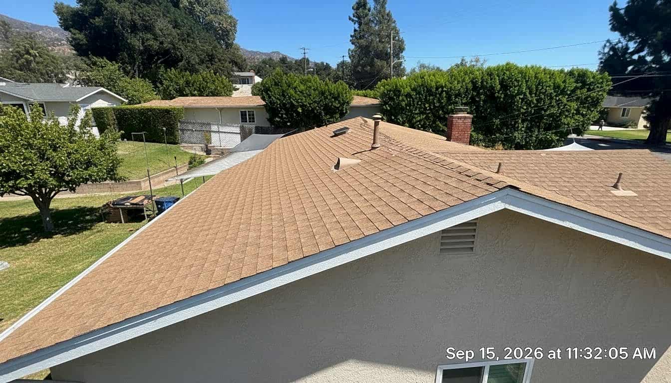 Roof Repair & Construction Inc. roofing project in Calabasas