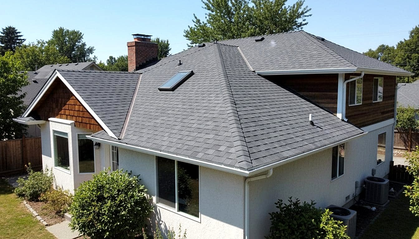 Roof Repair & Construction Inc. roofing project in Sun Valley