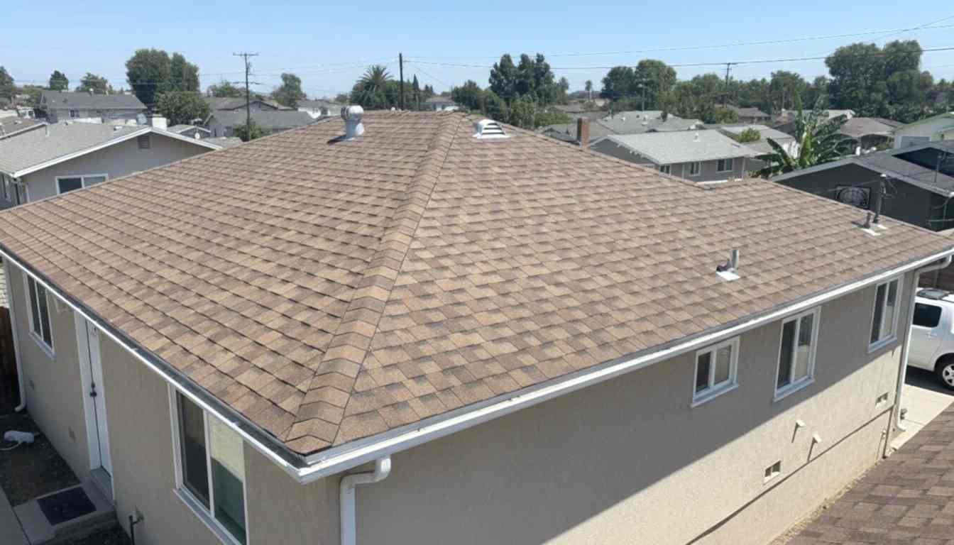 Roof Repair & Construction Inc. roofing project in West Covina
