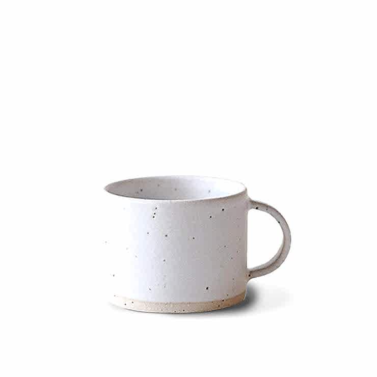 Dor & Tan - Short Mug (Matte White & Speckled)